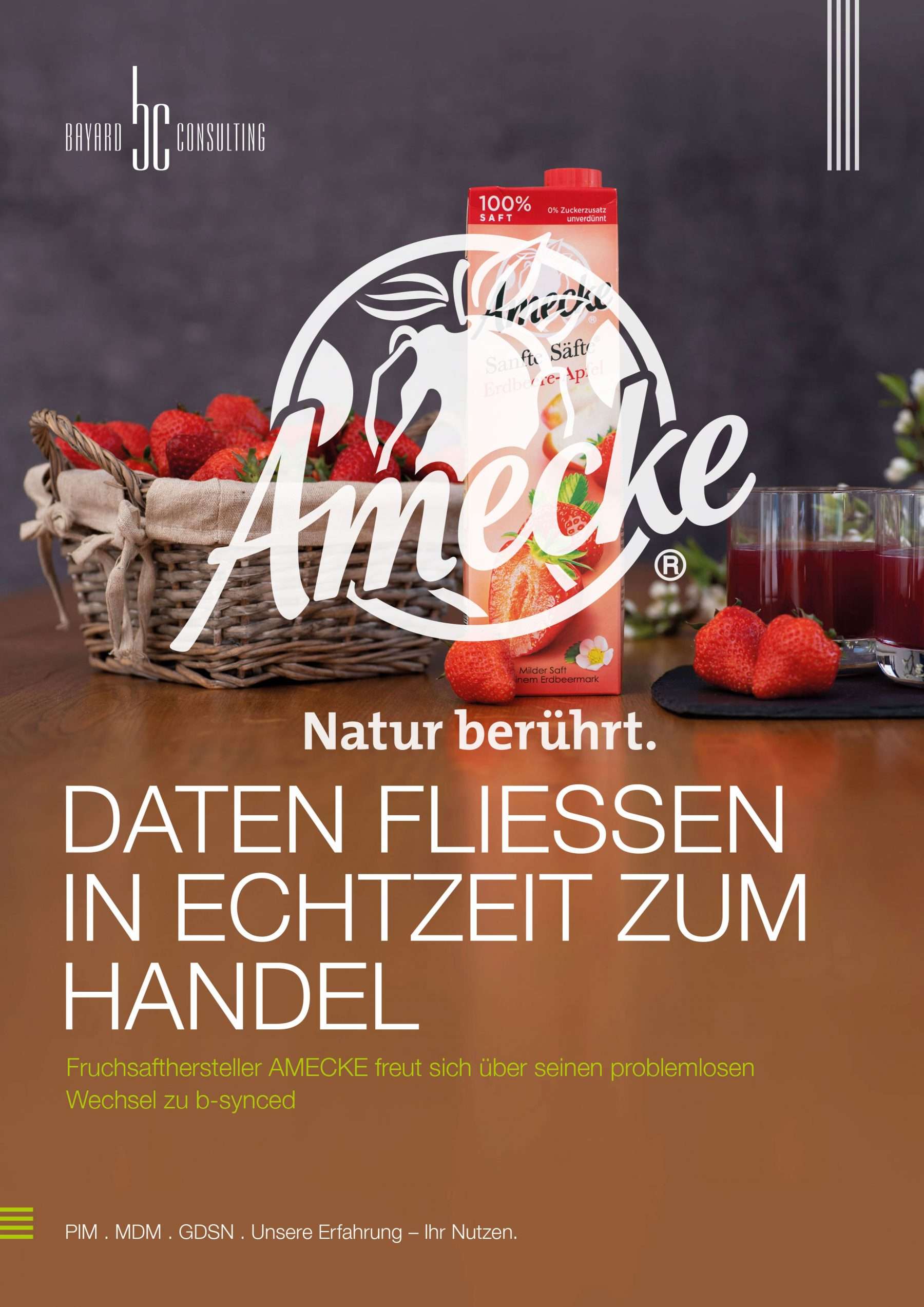 AMECKE Problemloser GDSN Datenpoolwechsel zu bsynced